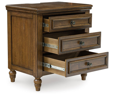 Sturlayne Three Drawer Night Stand