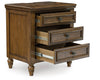 Sturlayne Three Drawer Night Stand