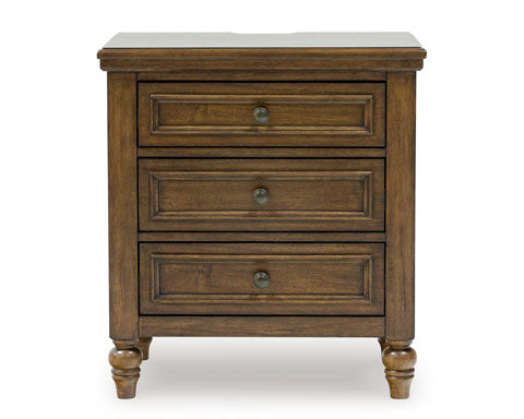 Sturlayne Three Drawer Night Stand