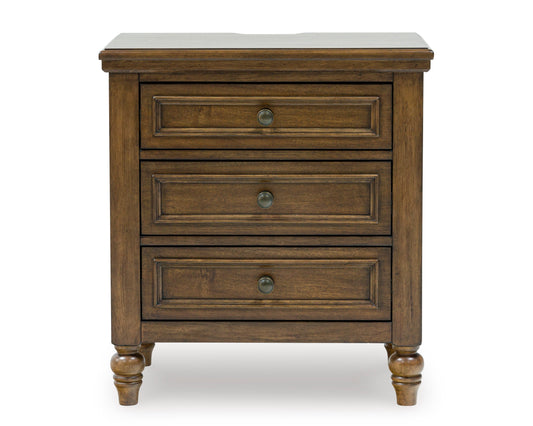 Sturlayne Three Drawer Night Stand