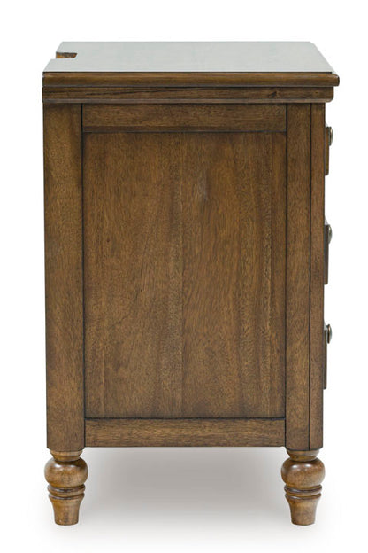 Sturlayne Three Drawer Night Stand