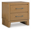 Sherbana Two Drawer Night Stand