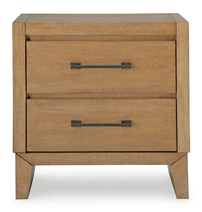 Sherbana Two Drawer Night Stand