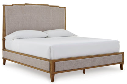 Sharlance Queen UPH Panel Bed w/ Full Slats