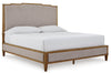 Sharlance Queen UPH Panel Bed w/ Full Slats