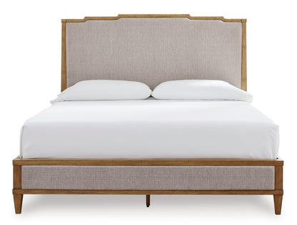 Sharlance Queen UPH Panel Bed w/ Full Slats