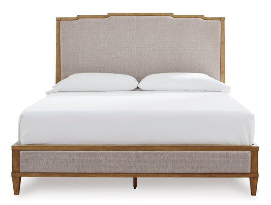 Sharlance Queen UPH Panel Bed w/ Full Slats