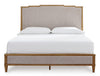 Sharlance Queen UPH Panel Bed w/ Full Slats