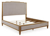Sharlance Queen UPH Panel Bed w/ Full Slats