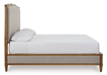Sharlance Queen UPH Panel Bed w/ Full Slats