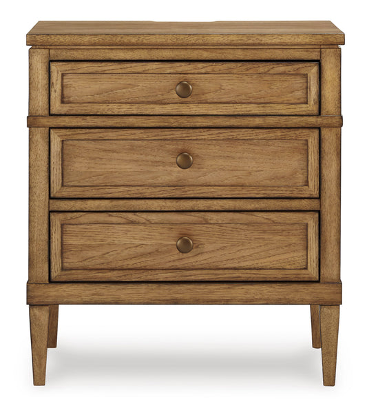 Sharlance Three Drawer Night Stand