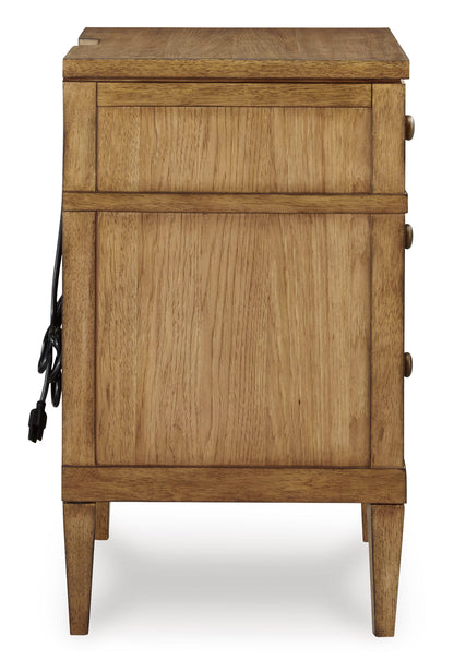 Sharlance Three Drawer Night Stand