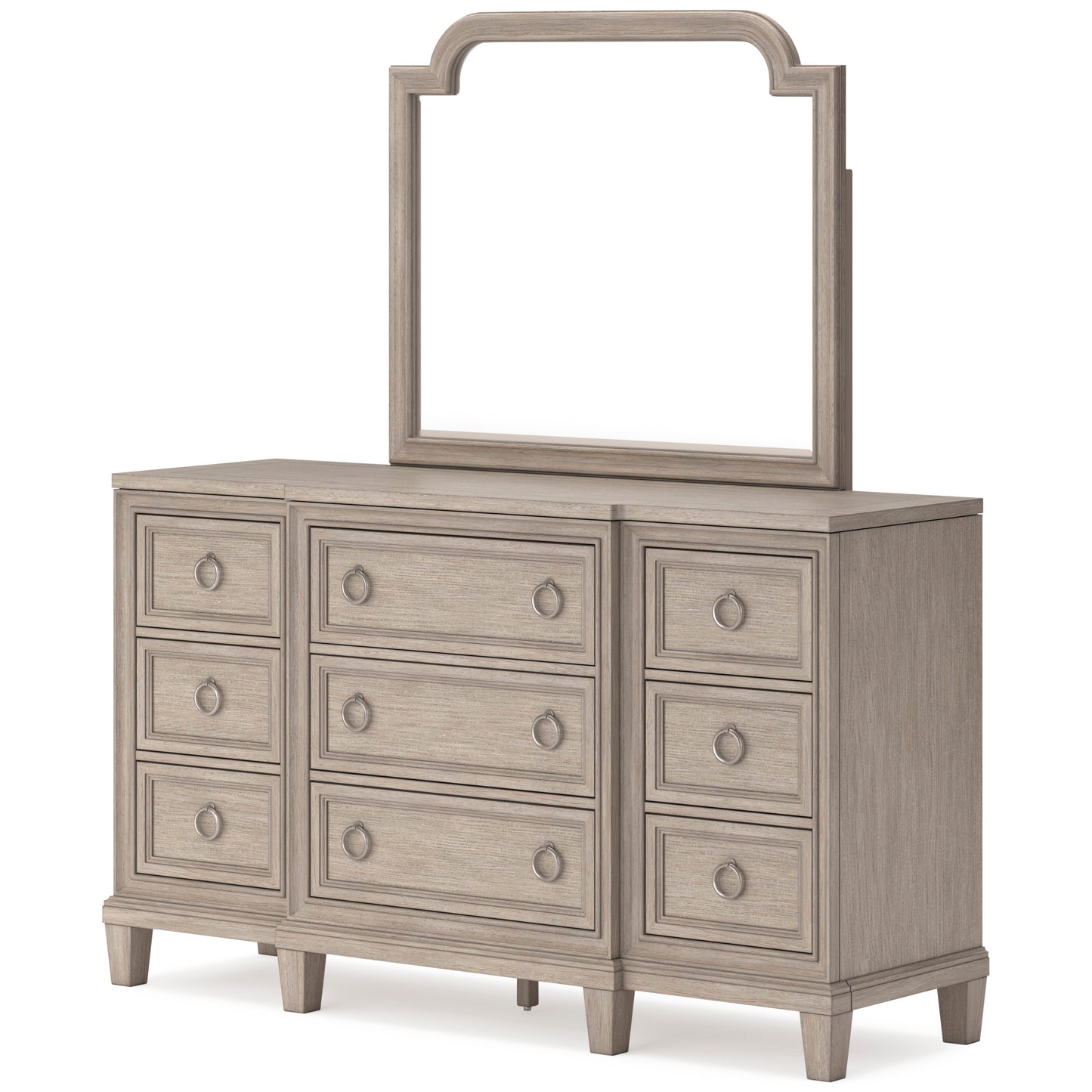 Jorlaina Dresser and Mirror