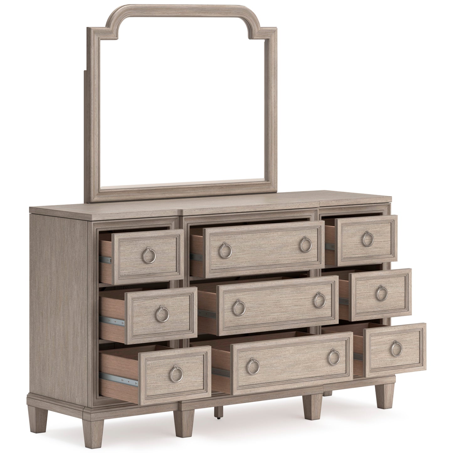 Jorlaina Dresser and Mirror