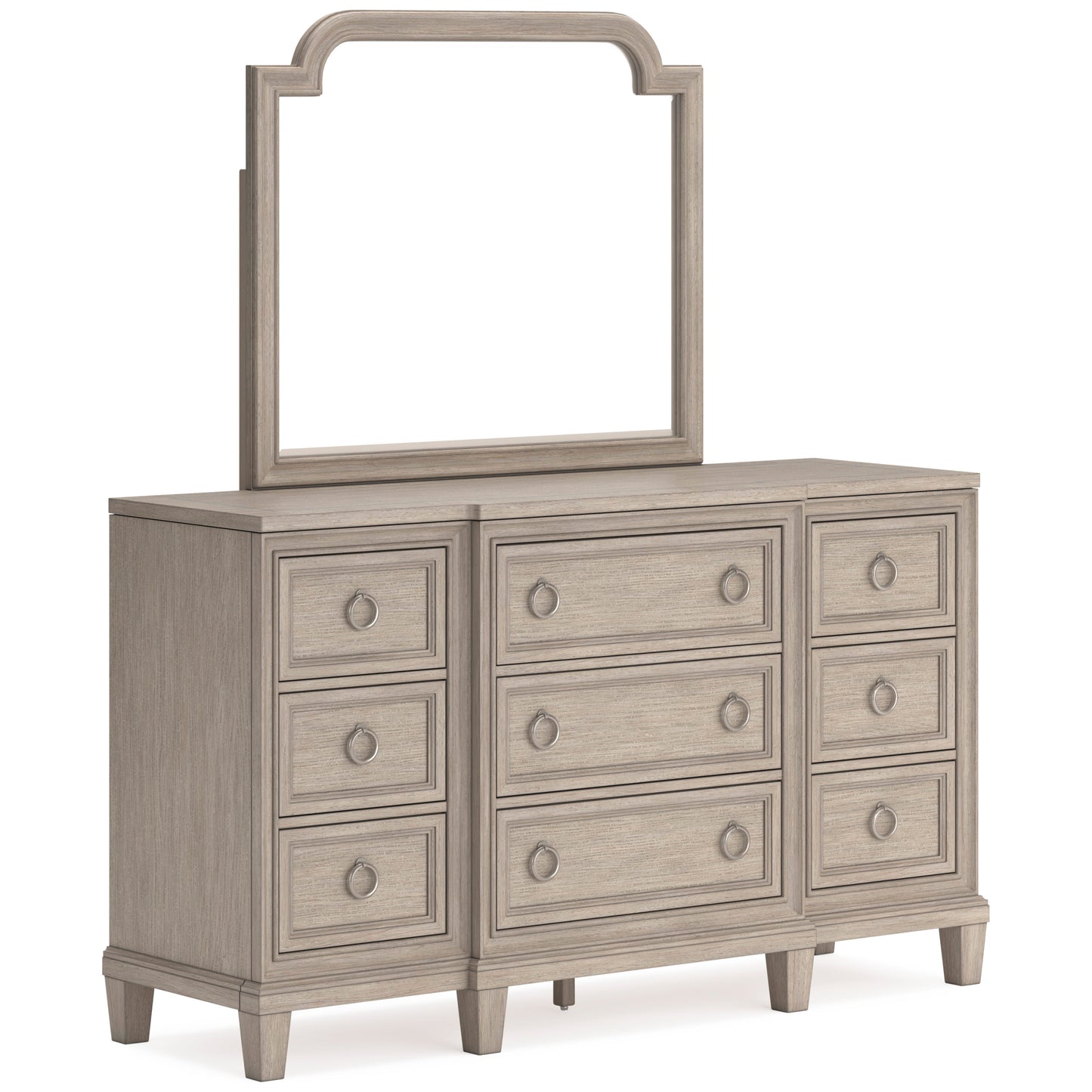 Jorlaina Dresser and Mirror
