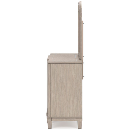 Jorlaina Dresser and Mirror