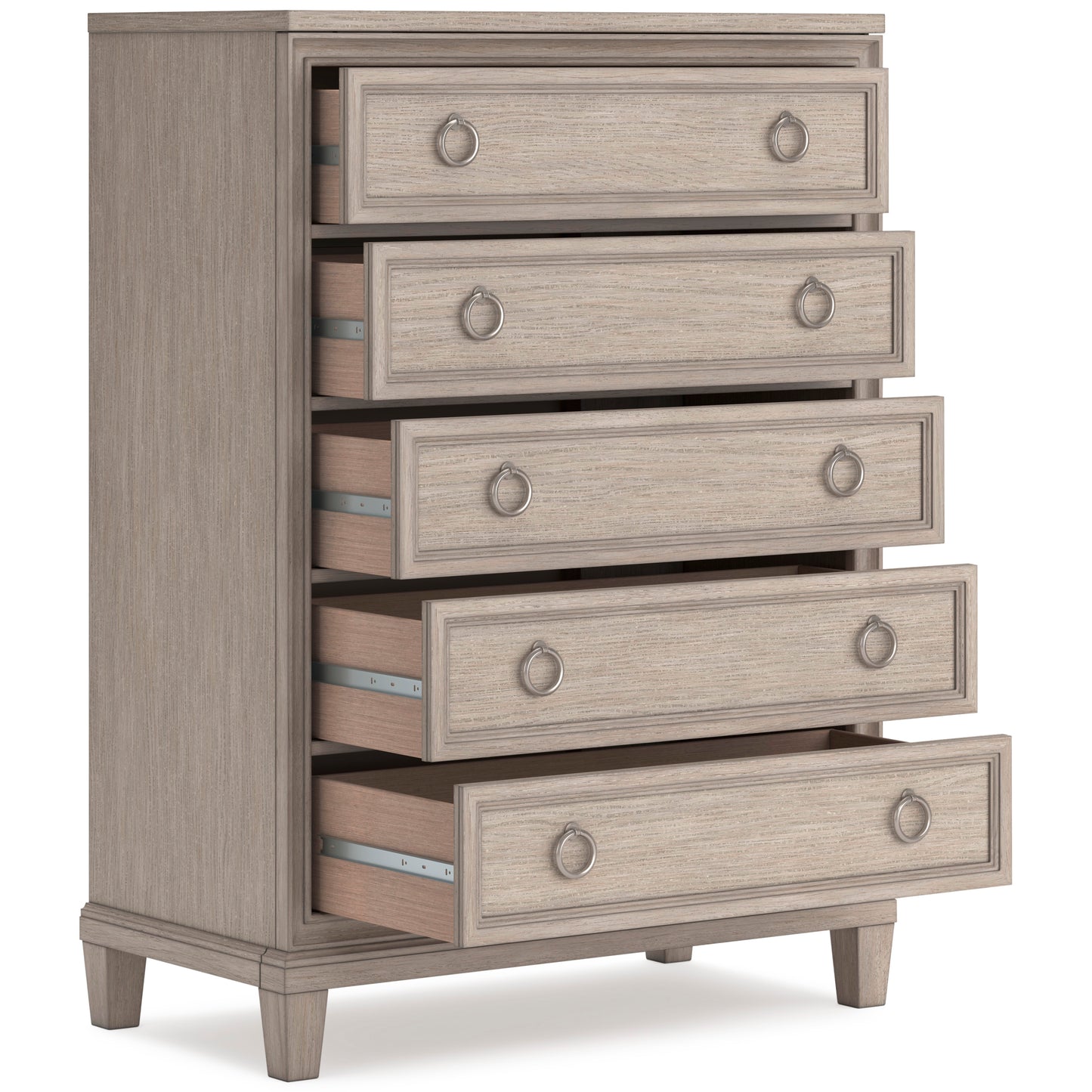 Jorlaina Five Drawer Chest