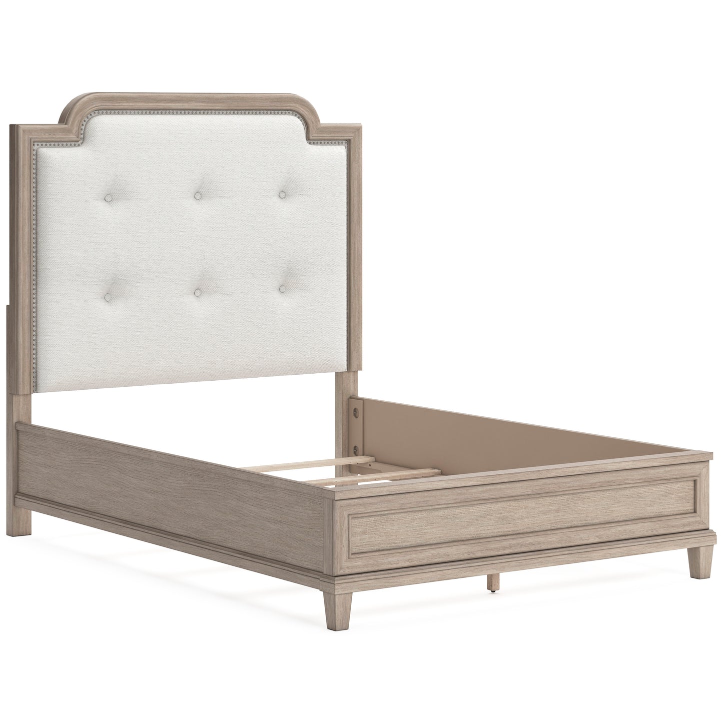Jorlaina Queen Upholstered Panel Bed