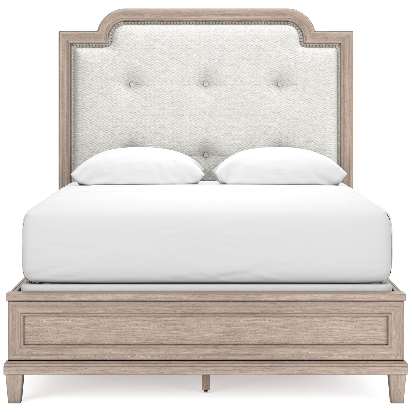 Jorlaina Queen Upholstered Panel Bed