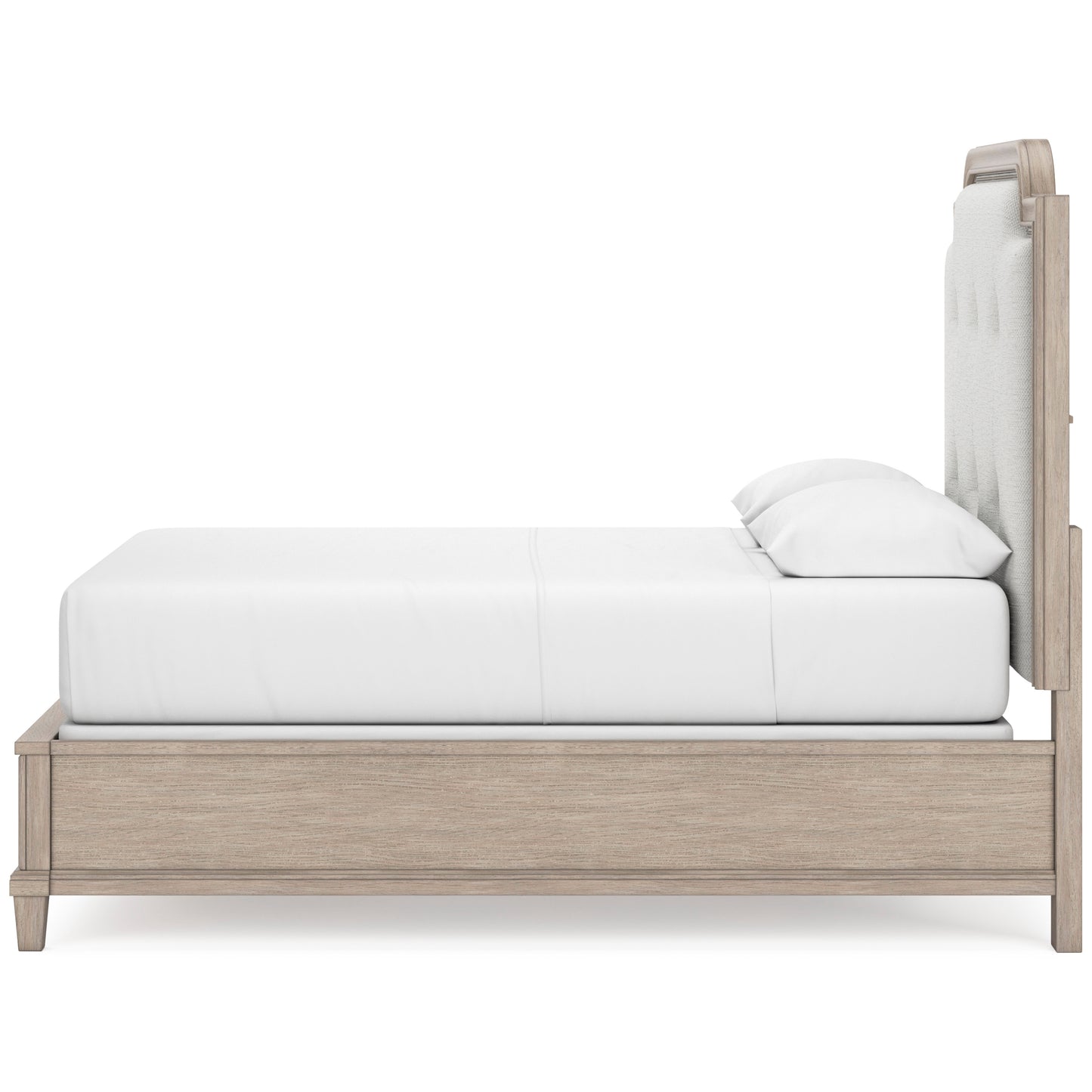 Jorlaina Queen Upholstered Panel Bed