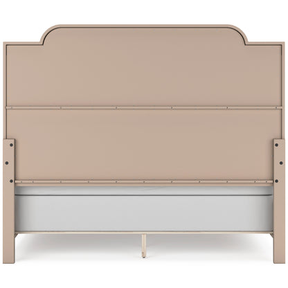 Jorlaina King Upholstered Panel Bed
