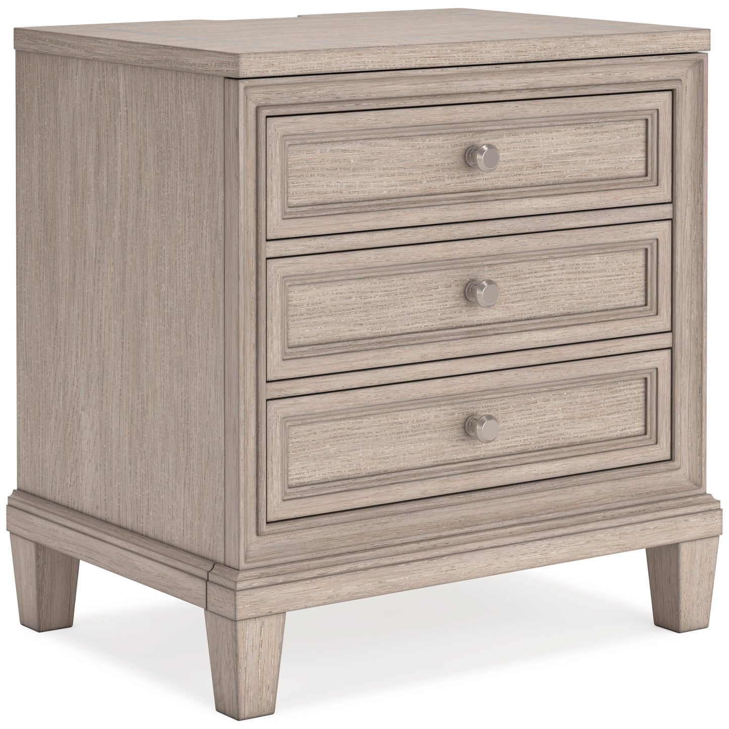 Jorlaina Three Drawer Night Stand