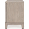 Jorlaina Three Drawer Night Stand