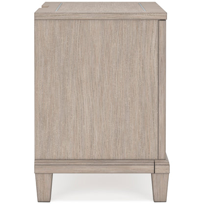 Jorlaina Three Drawer Night Stand