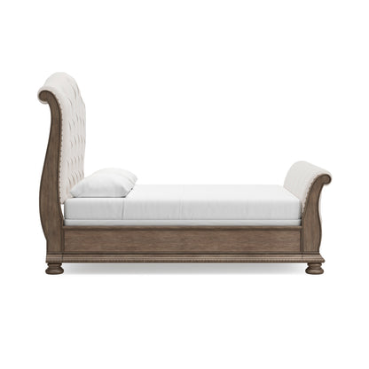 Ardenfield Queen UPH Sleigh Bed w/ Full Slats