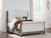 Ardenfield Queen UPH Sleigh Bed w/ Full Slats