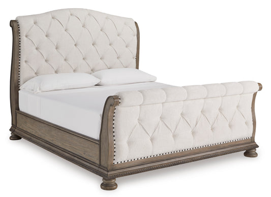 Ardenfield King Upholstered Sleigh Bed - Ashley Furniture Homestore Philippines