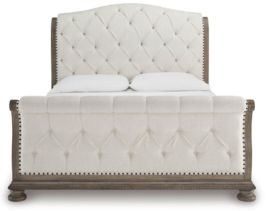 Ardenfield King Upholstered Sleigh Bed - Ashley Furniture Homestore Philippines
