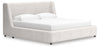 Neo Queen Upholstered Platform Bed