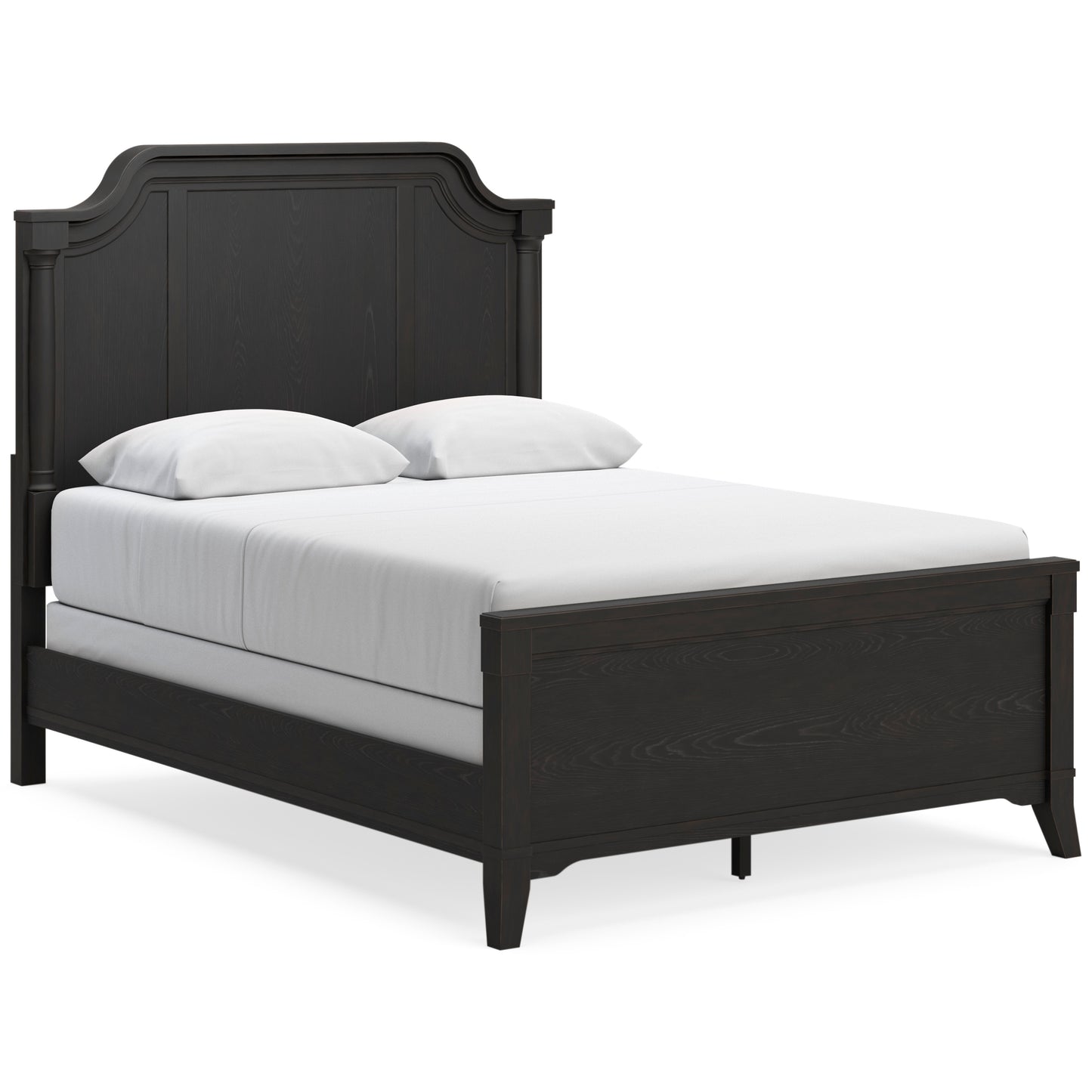 Welltern Queen Panel Bed w/ Full Slats