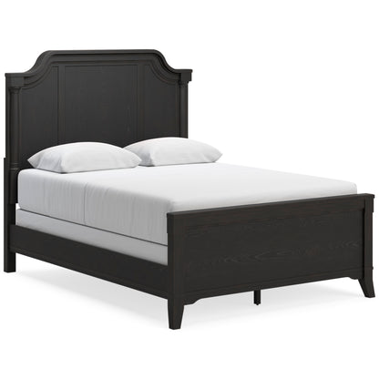 Welltern Queen Panel Bed w/ Full Slats