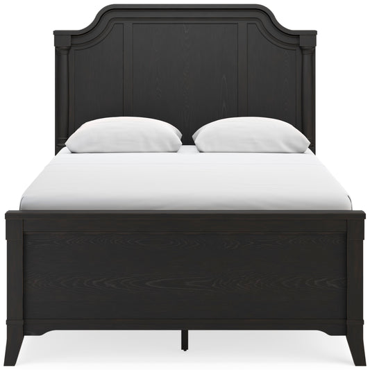 Welltern Queen Panel Bed w/ Full Slats
