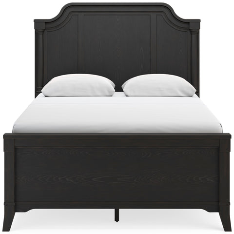 Welltern Queen Panel Bed w/ Full Slats