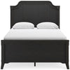 Welltern Queen Panel Bed w/ Full Slats