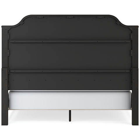 Welltern King Panel Bed w/ Full Slats