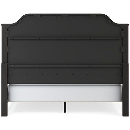 Welltern King Panel Bed w/ Full Slats