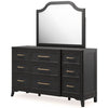 Welltern Dresser and Mirror