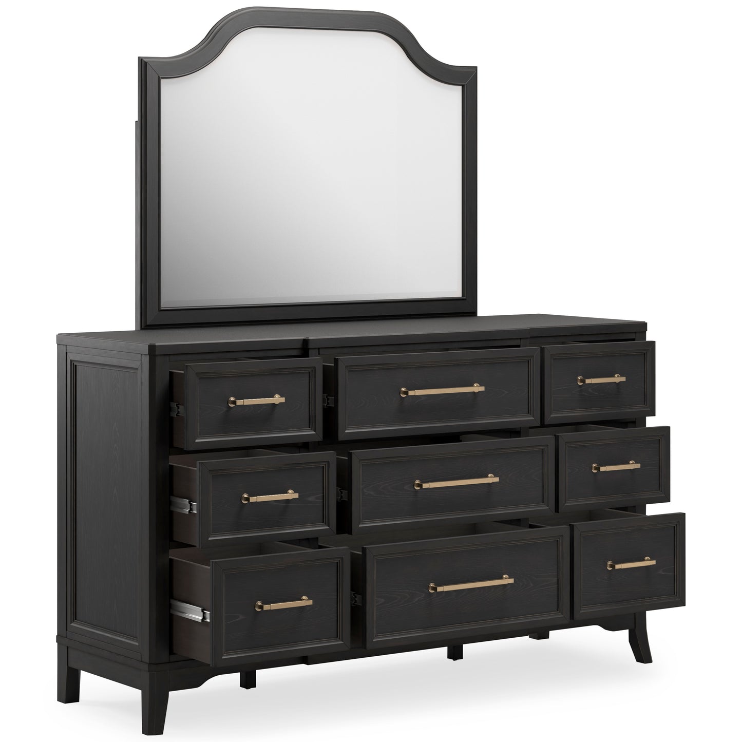 Welltern Dresser and Mirror