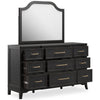 Welltern Dresser and Mirror