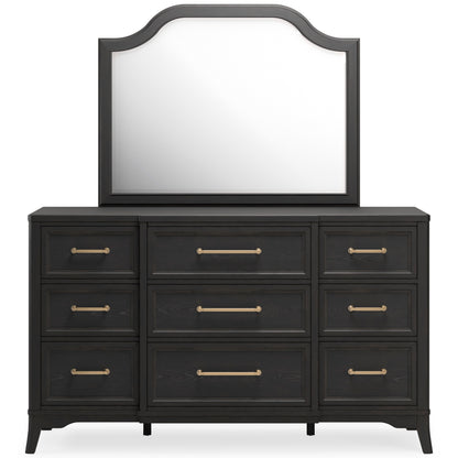 Welltern Dresser and Mirror