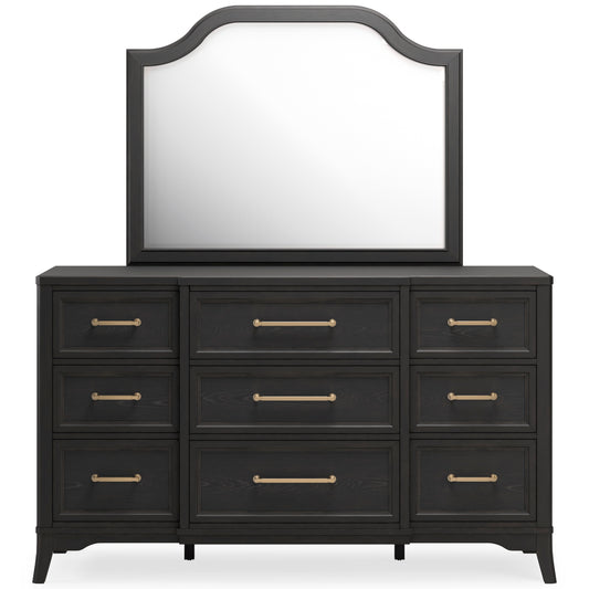 Welltern Dresser and Mirror