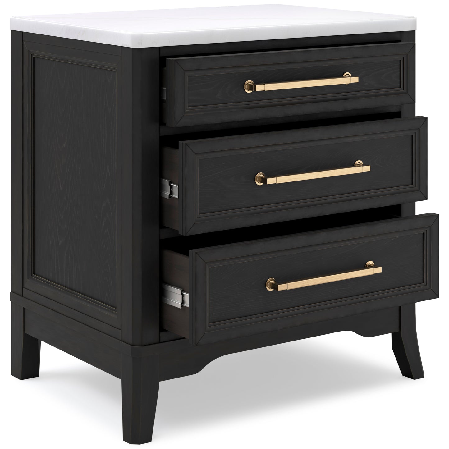 Welltern Three Drawer Night Stand