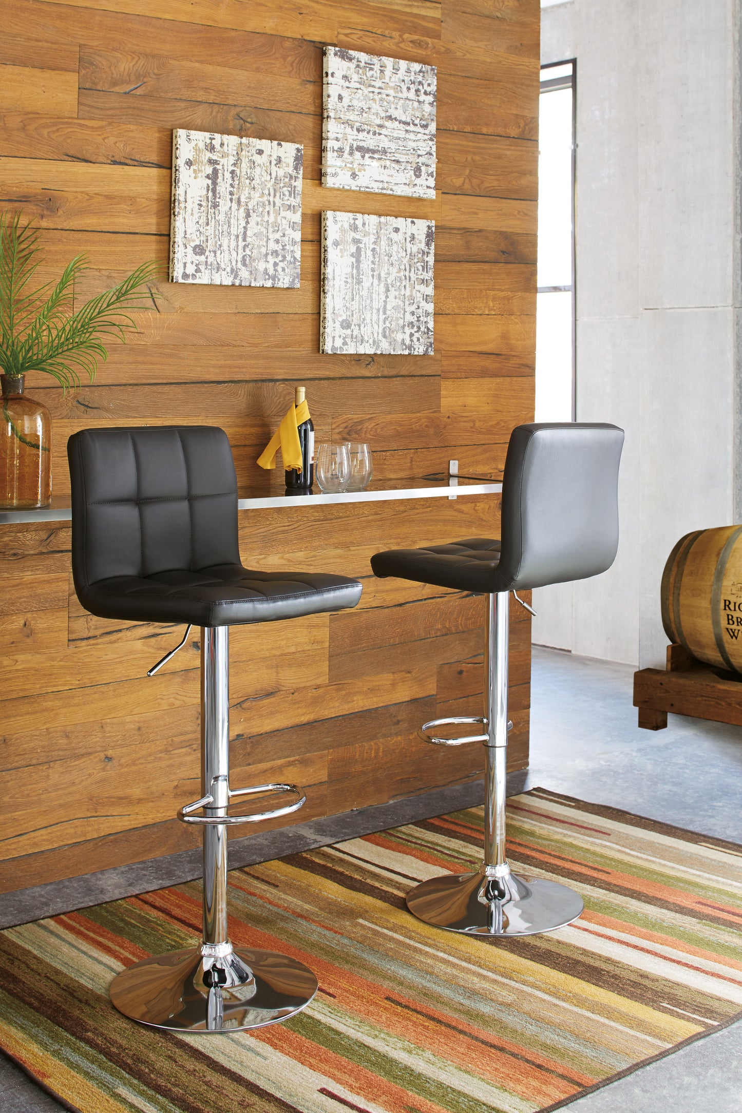 Bellatier Tall UPH Swivel Barstool