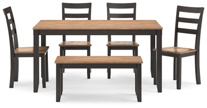 Gesthaven Dining Room Table Set of 6