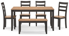 Gesthaven Dining Room Table Set of 6