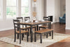 Gesthaven Dining Room Table Set of 6